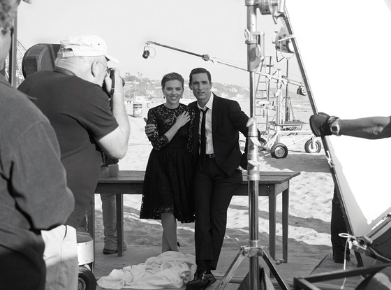 Dolce and Gabbana, Scarlett Johansson, Matthew McConaughey Dolce and Gabbana, Scarlett Johansson, Matthew McConaughey